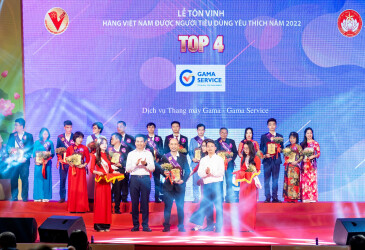 Gama Service đạt danh hiệu “Hàng Việt Nam được người tiêu dùng yêu thích” năm 2022