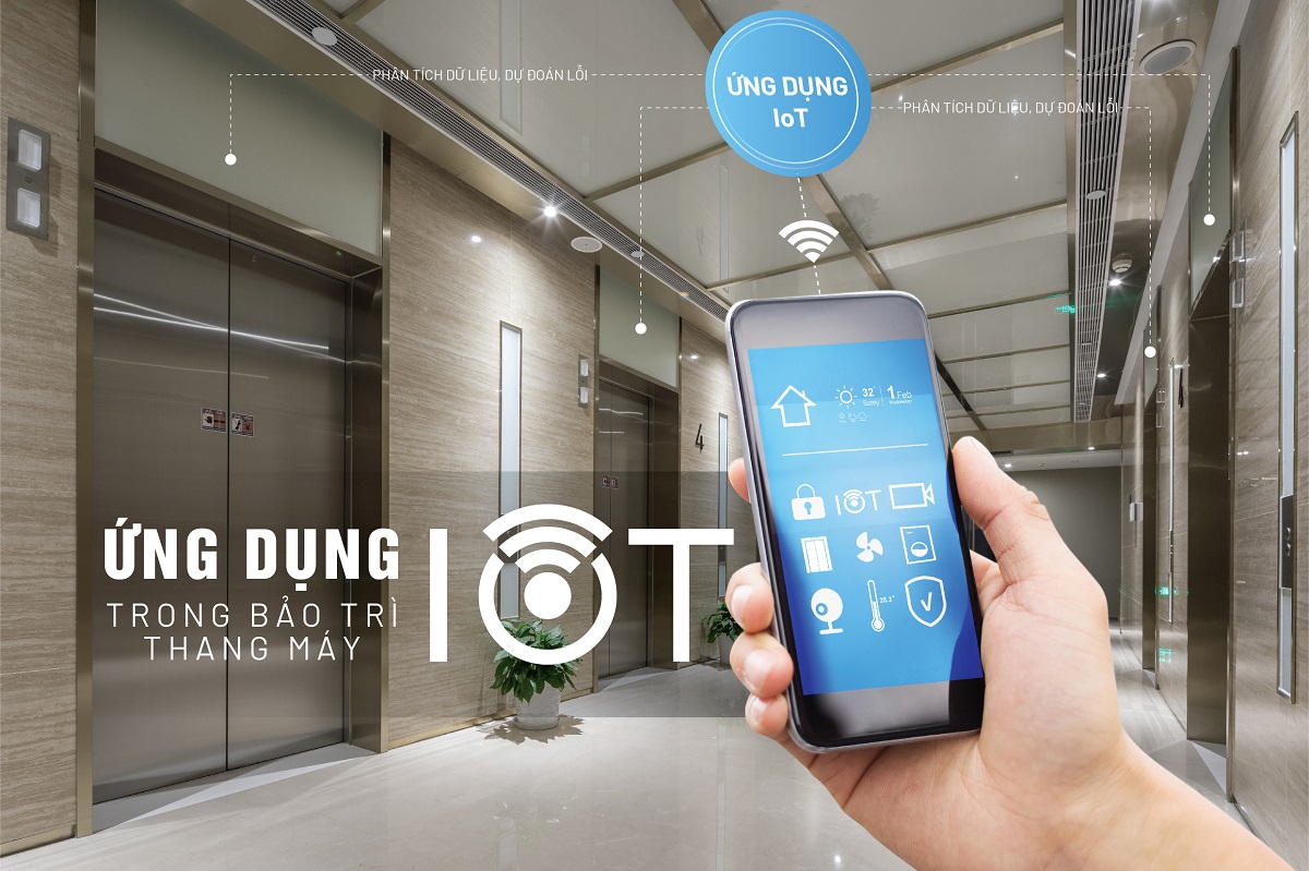 Gama Service: Ứng dụng IoT vào kiểm soát và bảo trì thang máy