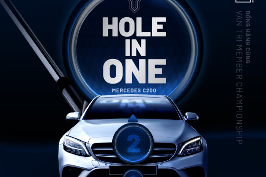 GamaLift tài trợ Giải thưởng Hole In One trong “Van Tri Member Championship” 2022