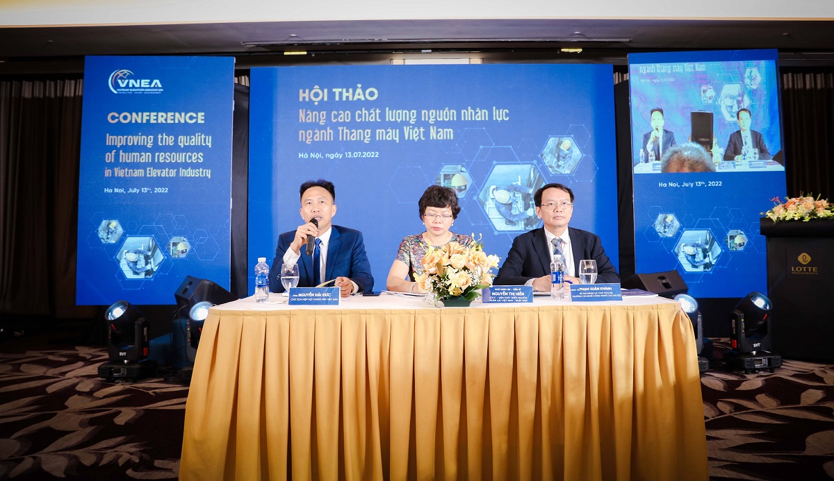 Gama Service & GamaLift tài trợ Hội thảo "Nâng cao chất lượng nguồn nhân lực ngành thang máy Việt Nam"